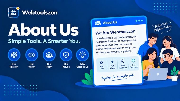 Webtoolszon — free, browser-based online tools