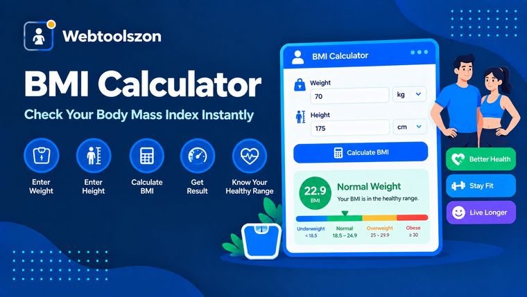 BMI Calculator — free online Body Mass Index tool