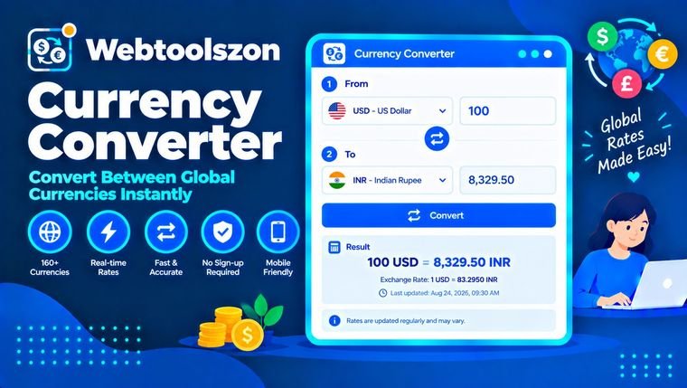 Currency Converter — Live Exchange Rates Online