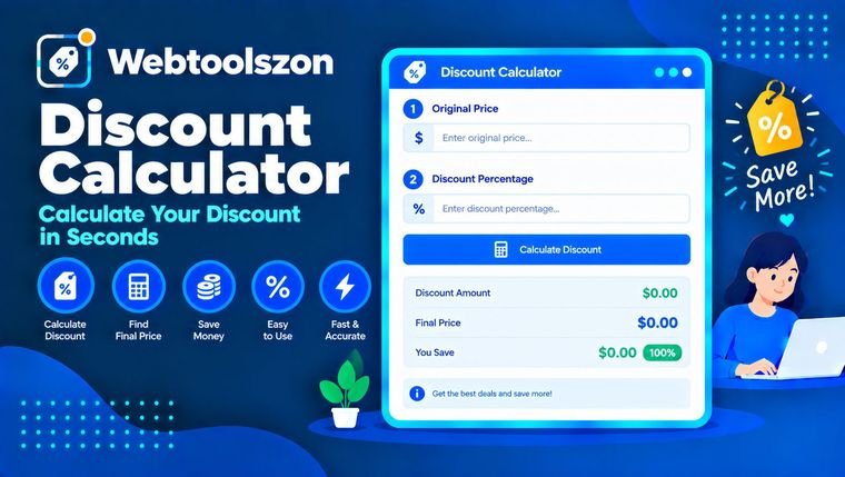 Discount Calculator — Calculate Sale Price & Savings