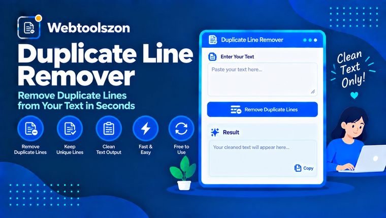 Duplicate Line Remover online tool