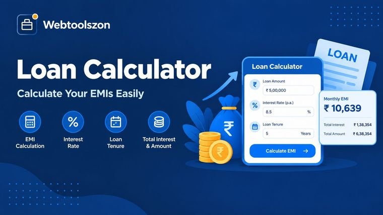 Loan Calculator — free online monthly payment and amortization tool