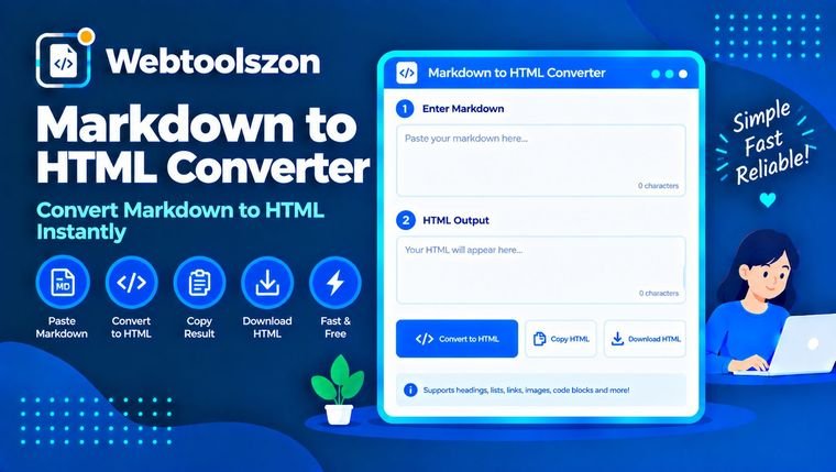 Markdown to HTML Converter — Live Preview Online