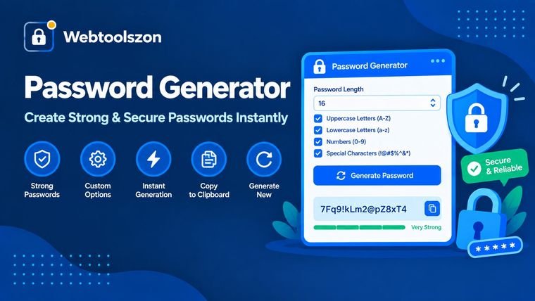 Password Generator — free online strong password maker