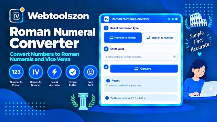Roman Numeral Converter — Number to Roman & Back