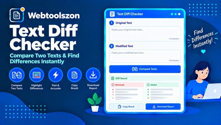 Text Diff Checker — Compare Two Texts Online