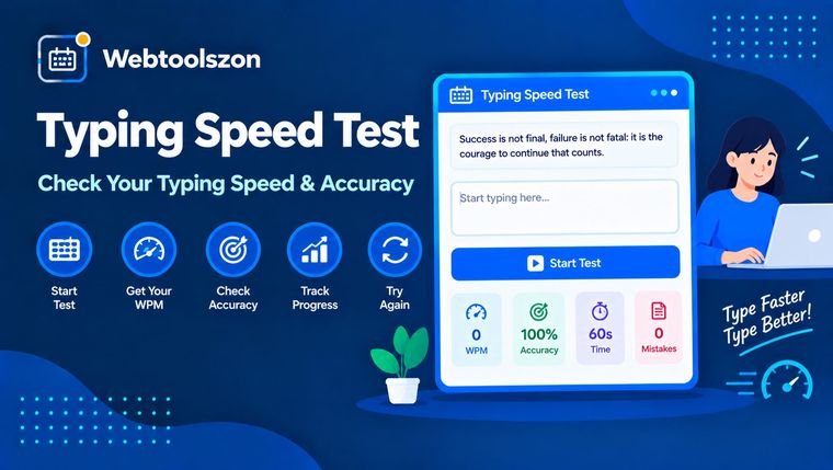 Typing Speed Test — Check Your WPM & Accuracy Online