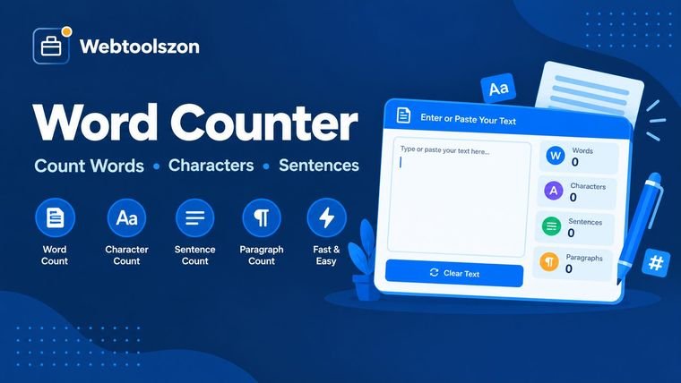 Word Counter — free online word and character count tool
